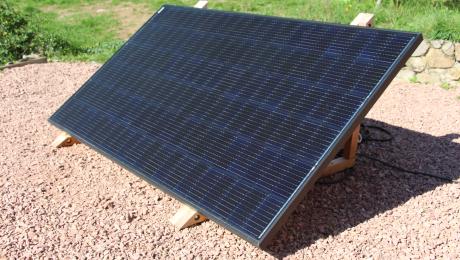 Kit d'un panneau photovoltaique